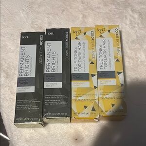 Permanent Brights Hair Color - Spring Cactus and Honey Blonde